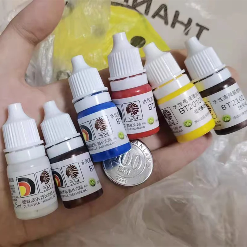 SHEIK MAINLAND Model Paint Set - 8 Colors 5ml 4 SHEIK MAINLAND Model Paint Set - 8 Colors 5ml - Image 4