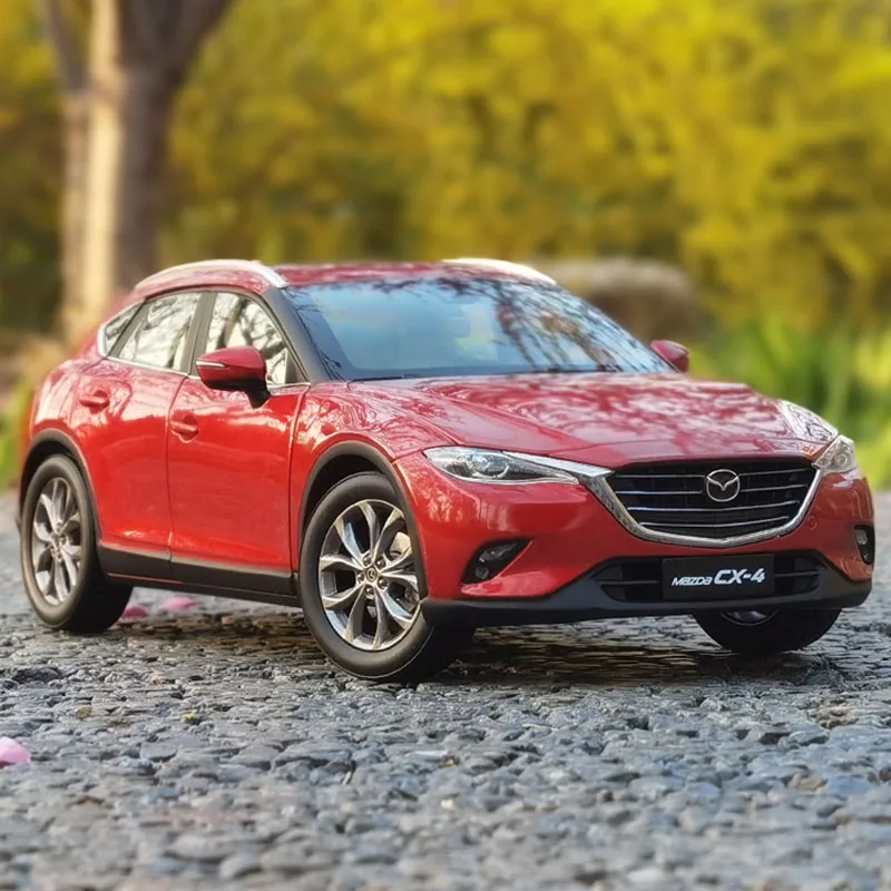 1:18 Scale Red Mazda CX-4 SUV Diecast Model 2 1:18 Scale Red Mazda CX-4 SUV Diecast Model - Image 2