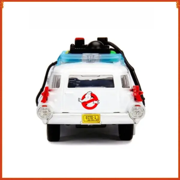 1:32 Scale Cadi ECTO-1 Diecast Model White - Image 4