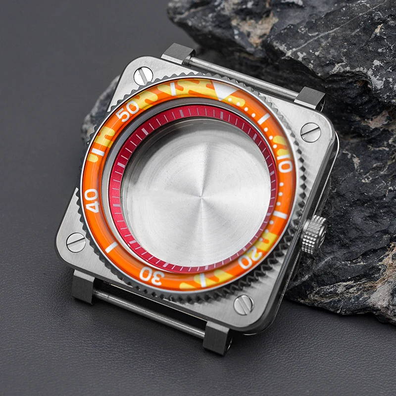 Men's Diver Watch Case 42mm for NH35/36 Movements 8 Men's Diver Watch Case 42mm for NH35/36 Movements - Image 8