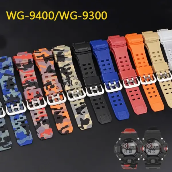 Red TPU Strap for Casio G-Shock GW-9400 - Image 2