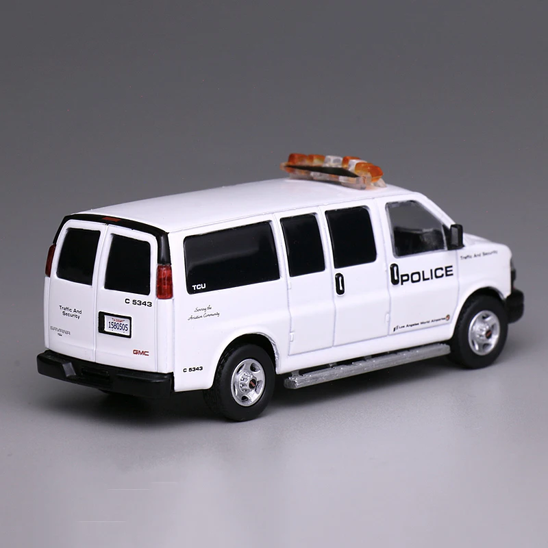GMC Express Van Police Diecast Model 1:64 Scale 3 GMC Express Van Police Diecast Model 1:64 Scale - Image 3