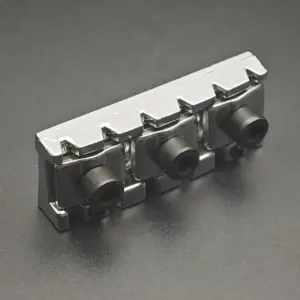 Metal Adjustable Guitar Locking Nut 42.5mm x 16mm 12 S928a8417cbb546629f79a38eed87e4c9G