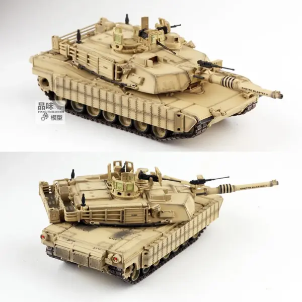 1/72 Scale US M1A2 TUSK1 Tank Model - Image 3