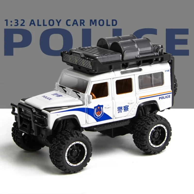 1:32 Scale Land Rover Defender Police Model 7 1:32 Scale Land Rover Defender Police Model - Image 7