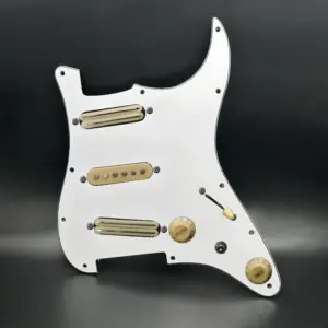 Alnico 5 Prewired ST Pickguard Set 27 S93162d0f2459458d897f5eeff573ddf8g