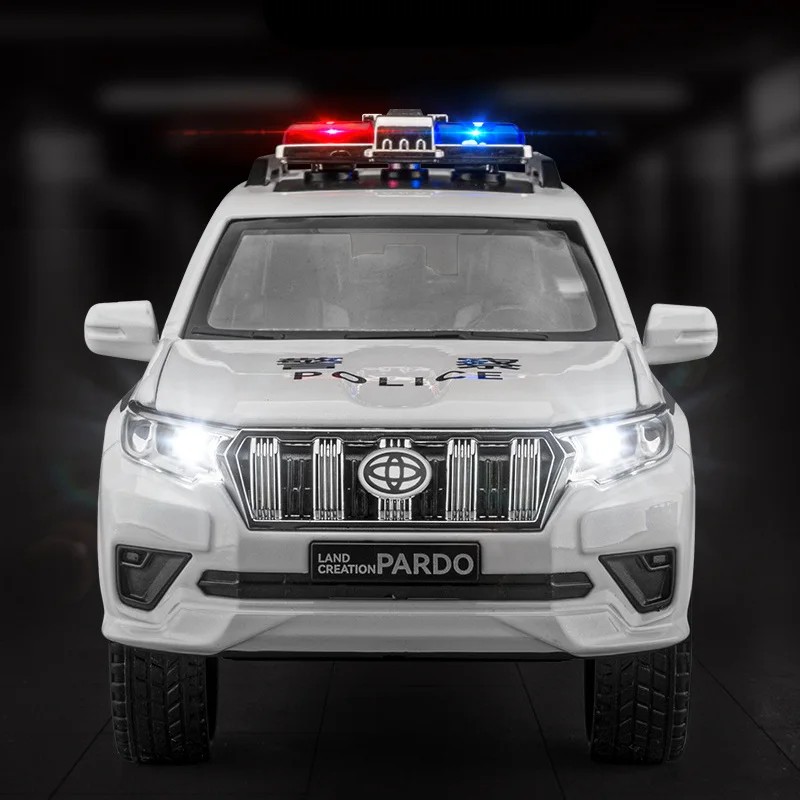 1/24 Scale Toyota Land Cruiser Prado Police Model 3 1/24 Scale Toyota Land Cruiser Prado Police Model - Image 3