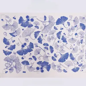 Blue and White Ceramic Underglaze Sticker Set 31 S93452fc00349491f8ea51e6b603d1a0fV