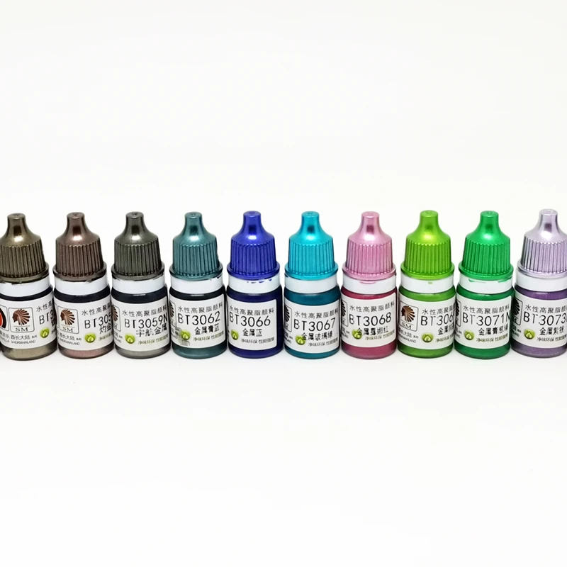 Metallic Model Coloring Pigment Set, 6 Colors 4 Metallic Model Coloring Pigment Set, 6 Colors - Image 4