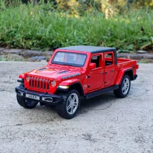 1:32 Scale Red Jeep Wrangler Gladiator Model 12 S94082e9decb841fe97445f490544a984z