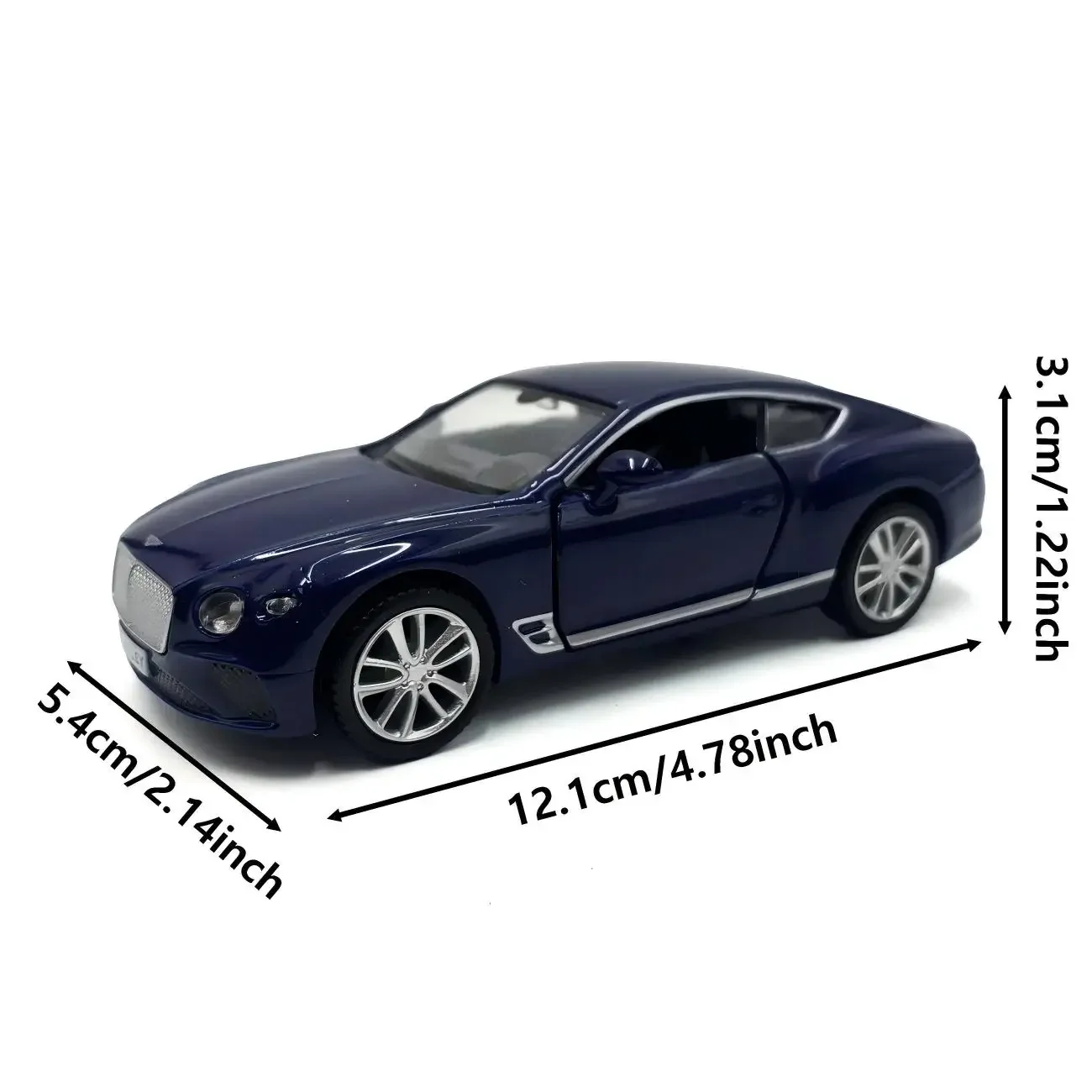 Bentley Continental GT 1:36 Die-Cast Model 6 Bentley Continental GT 1:36 Die-Cast Model - Image 6