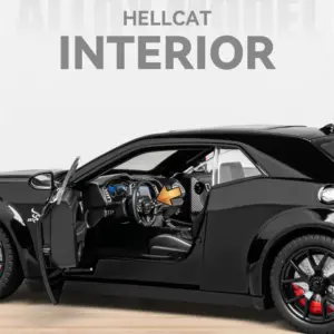 1:24 Dodge Challenger SRT Hellcat Diecast Model 12 S947dba81b0974a3ab7a08e41986f4cdfH