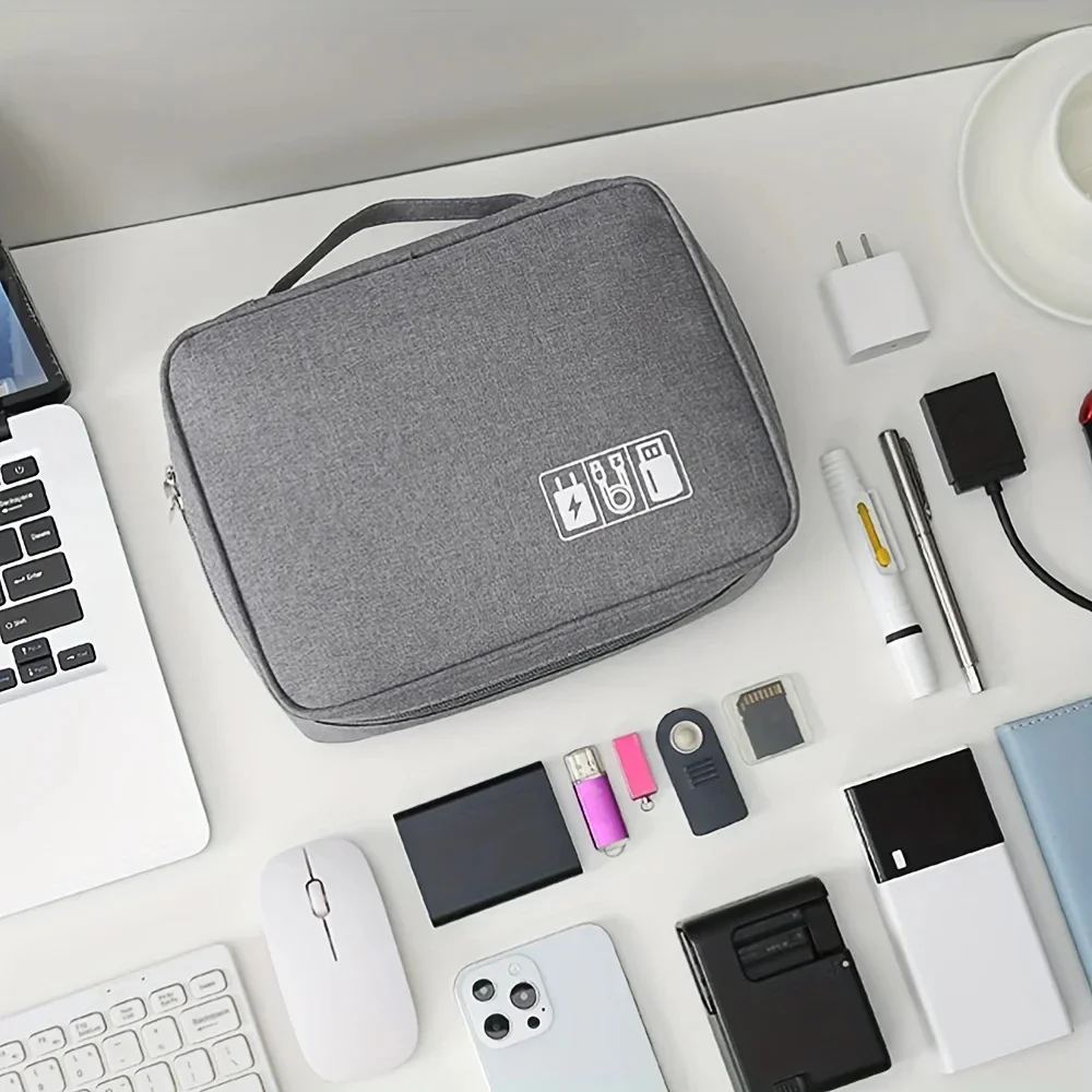 Waterproof Cable Organizer Bag for Travel 6 Waterproof Cable Organizer Bag for Travel - Image 6