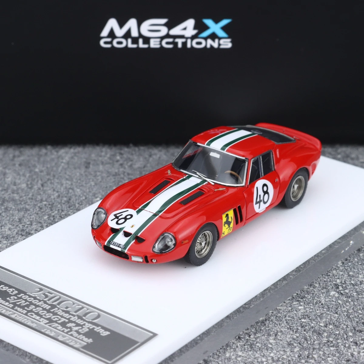 Yuemar 250GTO 1:64 Scale Miniature Cars Set 2 Yuemar 250GTO 1:64 Scale Miniature Cars Set - Image 2