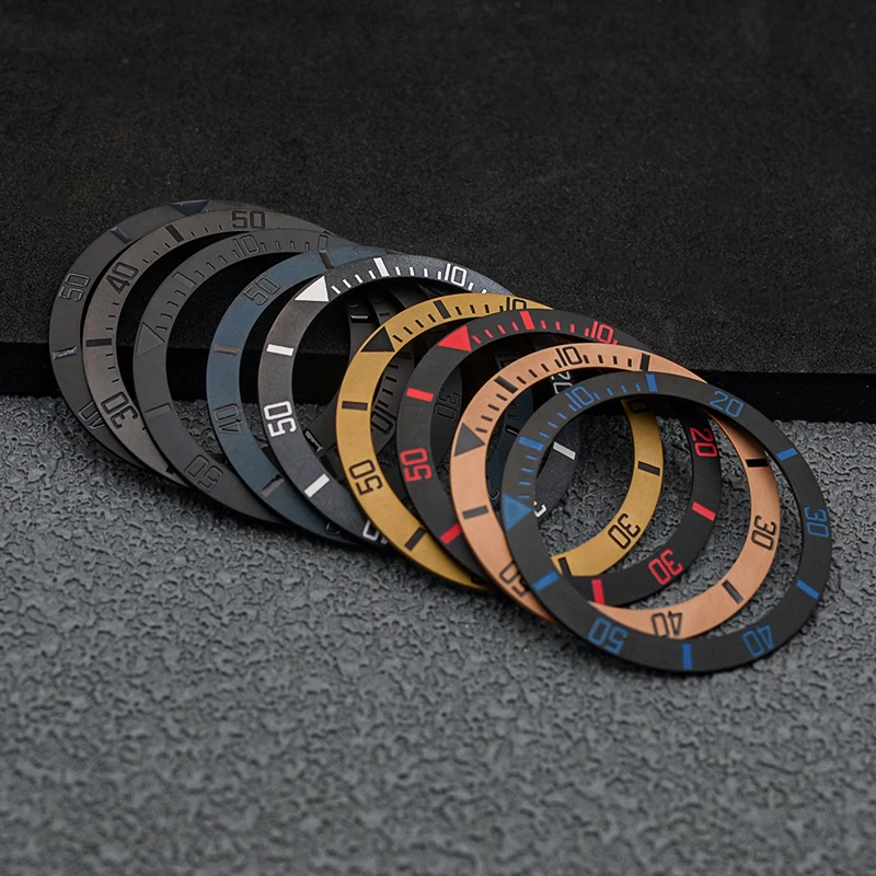 38mm Sloped Ceramic Bezel Insert for SKX007 SRPD 2 38mm Sloped Ceramic Bezel Insert for SKX007 SRPD - Image 2