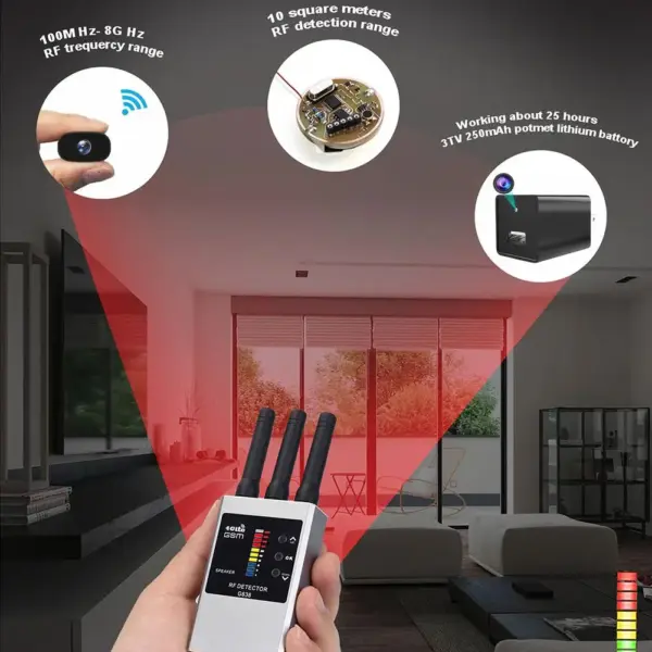 Portable Hidden Lens Detector with GPS Tracking - Image 6