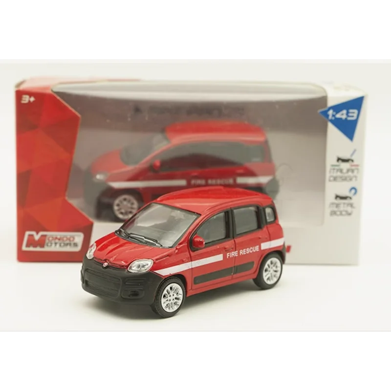 Diecast Scale 1:43 Fire Rescue Panda Model 5 Diecast Scale 1:43 Fire Rescue Panda Model - Image 5