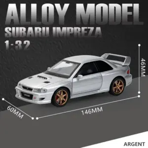 1:32 Subaru Impreza WRX STI Diecast Model 17 S966bceb5eb114d6fb556cdd2aa7cac0d7