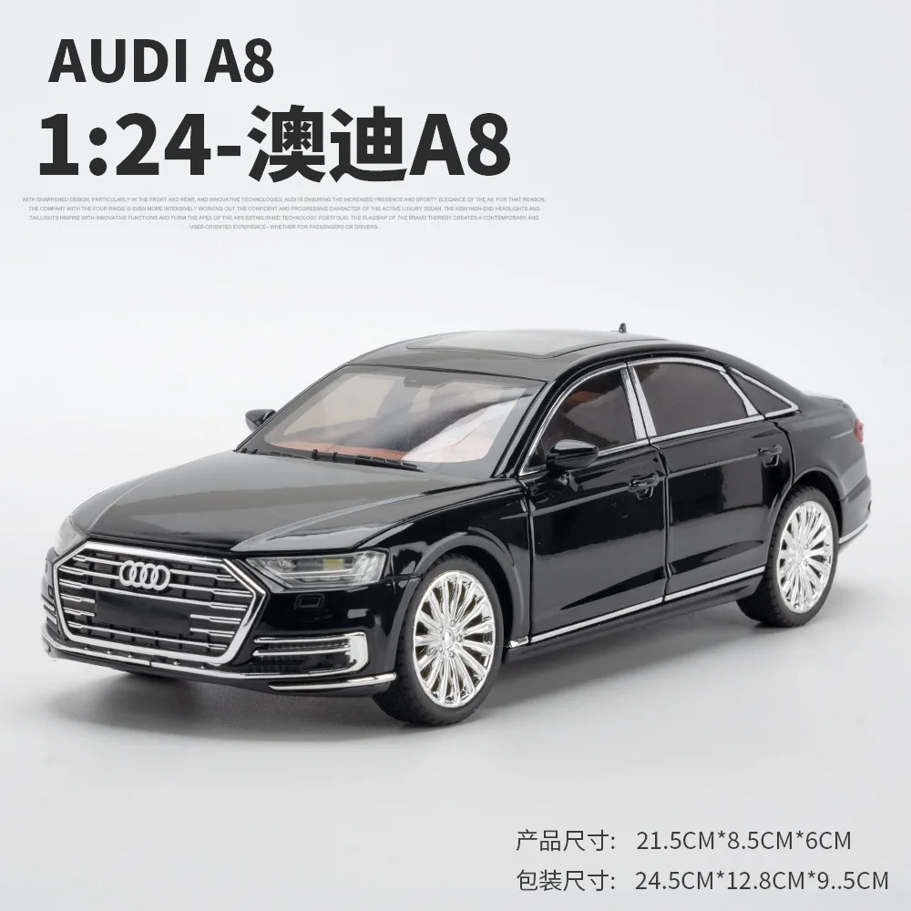 AUDI A8 1:24 Scale Diecast Model Car 8 AUDI A8 1:24 Scale Diecast Model Car - Image 8