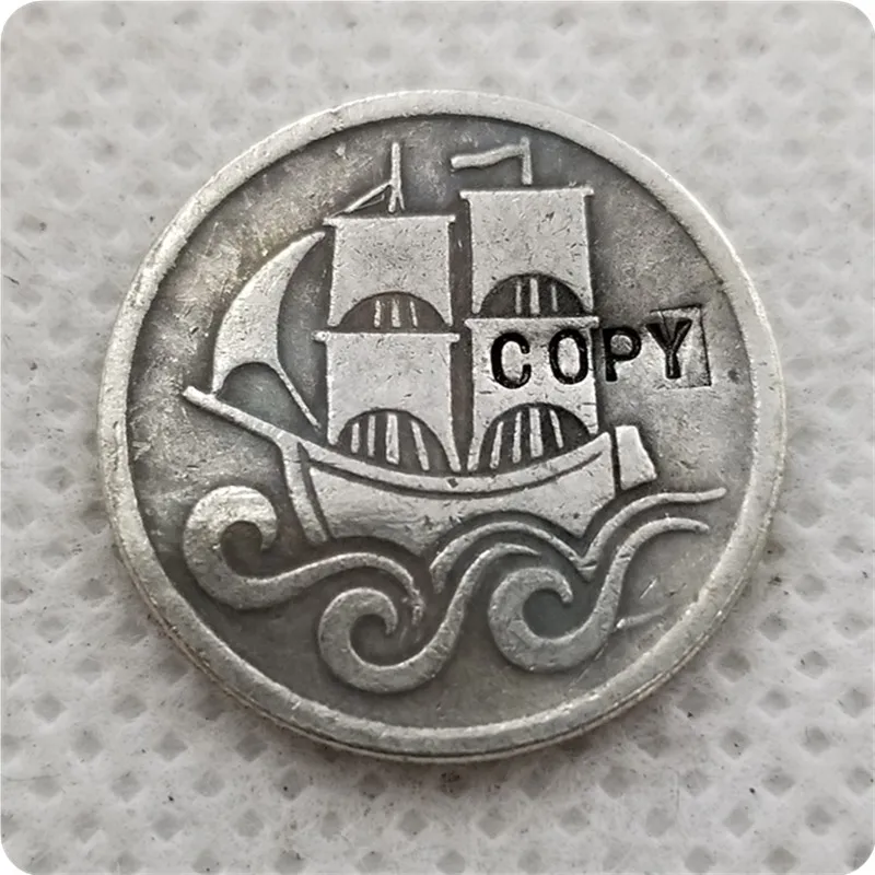 Danzig 1927 Half Gulden Replica Coin 2 Danzig 1927 Half Gulden Replica Coin - Image 2