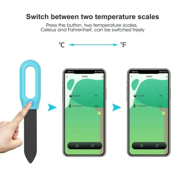 Zigbee Wifi Smart Soil Moisture Sensor - Image 3