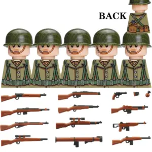 101 Airborne Army Red Devils Building Set