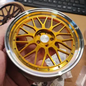 1/5 Scale ADVAN GT Gray Metal Car Wheel Model 7 S96da7b3f588b4c71aef2f726f83ad63aG 32