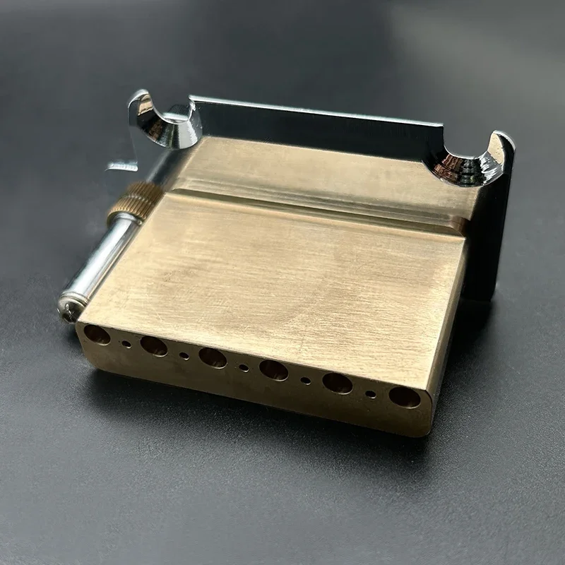 Guitar Tremolo Bridge with Chrome Finish 3 Guitar Tremolo Bridge with Chrome Finish - Image 3