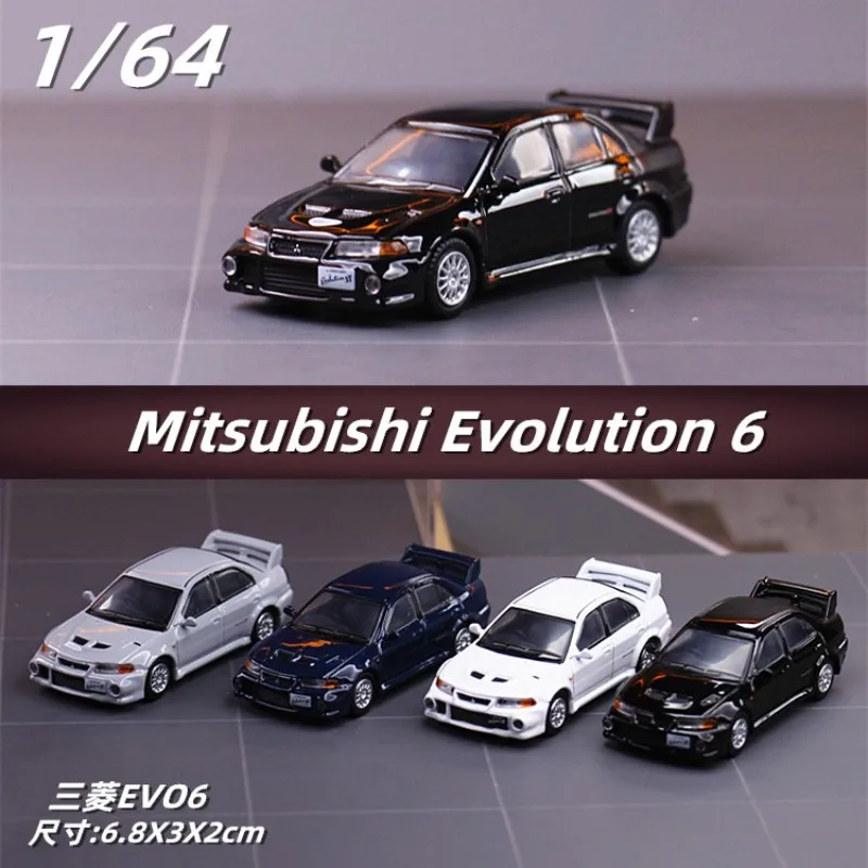 1:64 Mitsubishi Lancer Evolution IV Diecast Model 2 1:64 Mitsubishi Lancer Evolution IV Diecast Model - Image 2