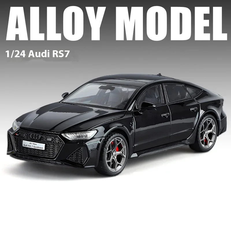 Audi RS7 Coupe Diecast Model 1:24 White 9 Audi RS7 Coupe Diecast Model 1:24 White - Image 9