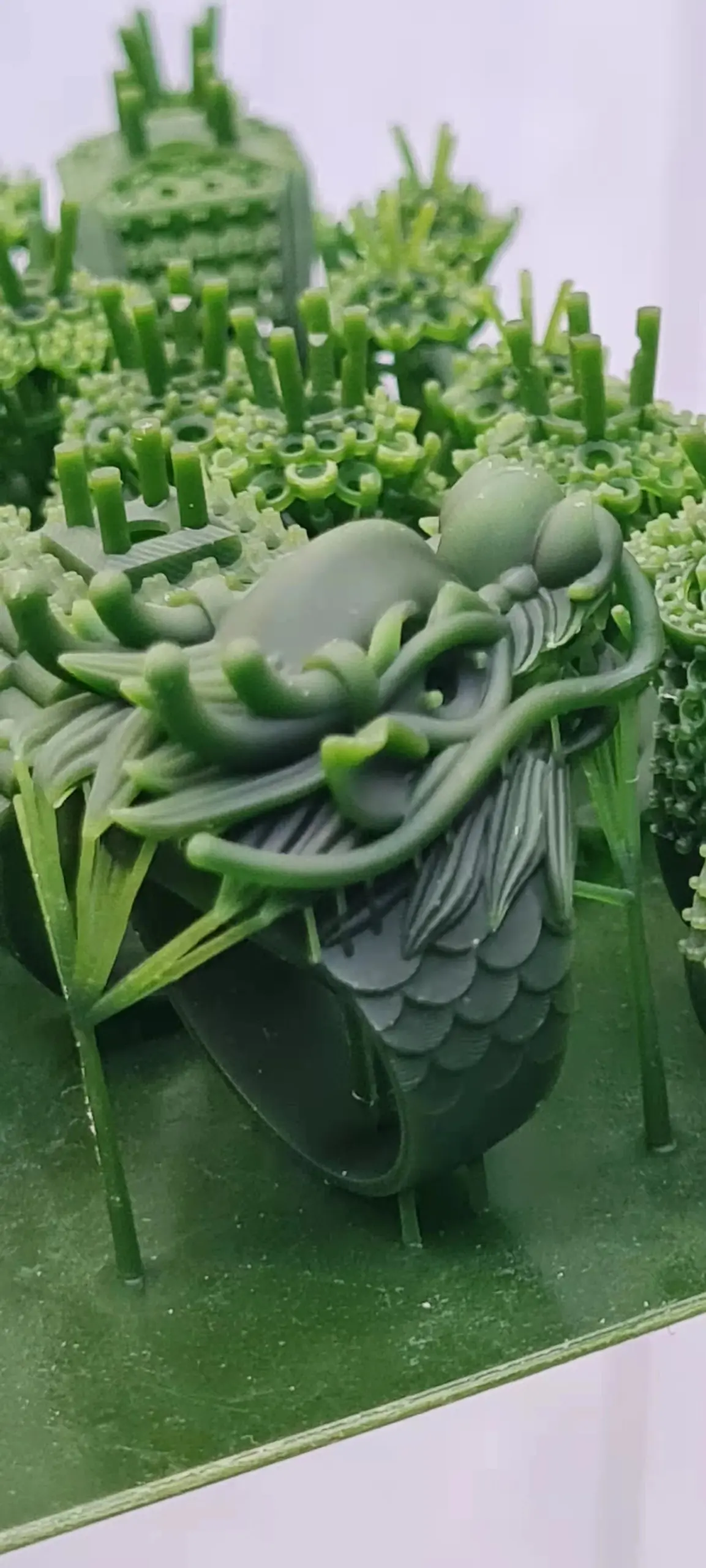 Jewelry Resin for 3D Printing - Green 62D 7 Jewelry Resin for 3D Printing - Green 62D - Image 7