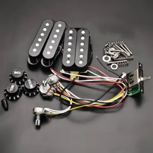 ST Style Guitar Prewired Wiring Harness Set 25 S9836f29c59ab4b529f8144ea7ac6b18fB