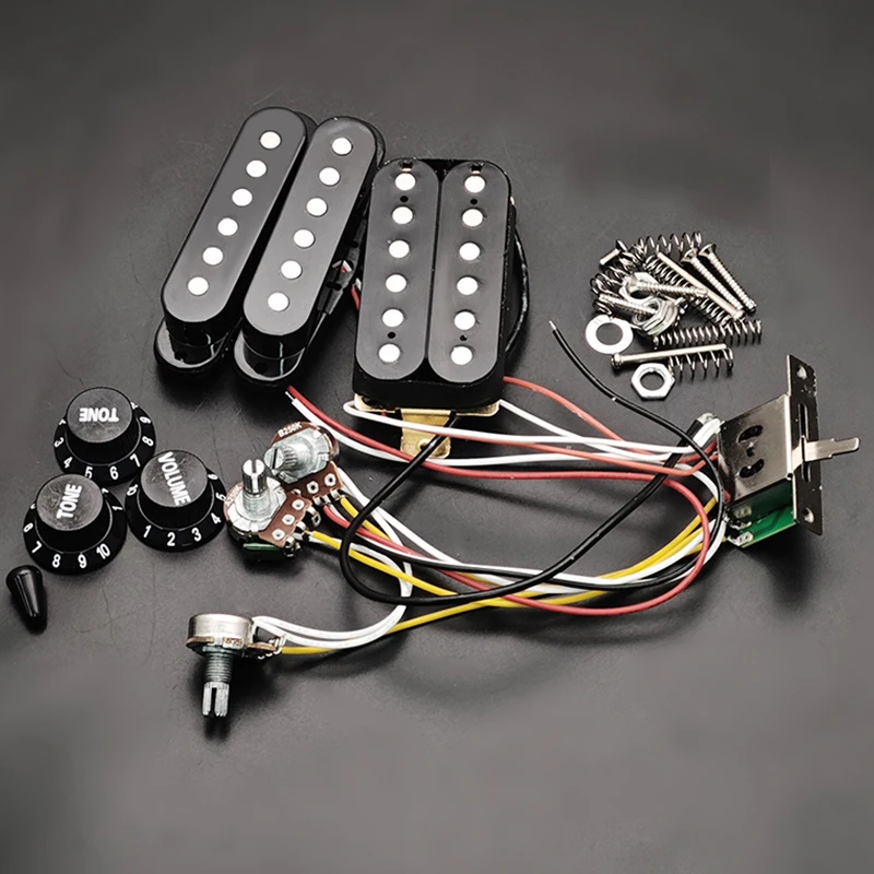 ST Style Guitar Prewired Wiring Harness Set 12 ST Style Guitar Prewired Wiring Harness Set - Image 12