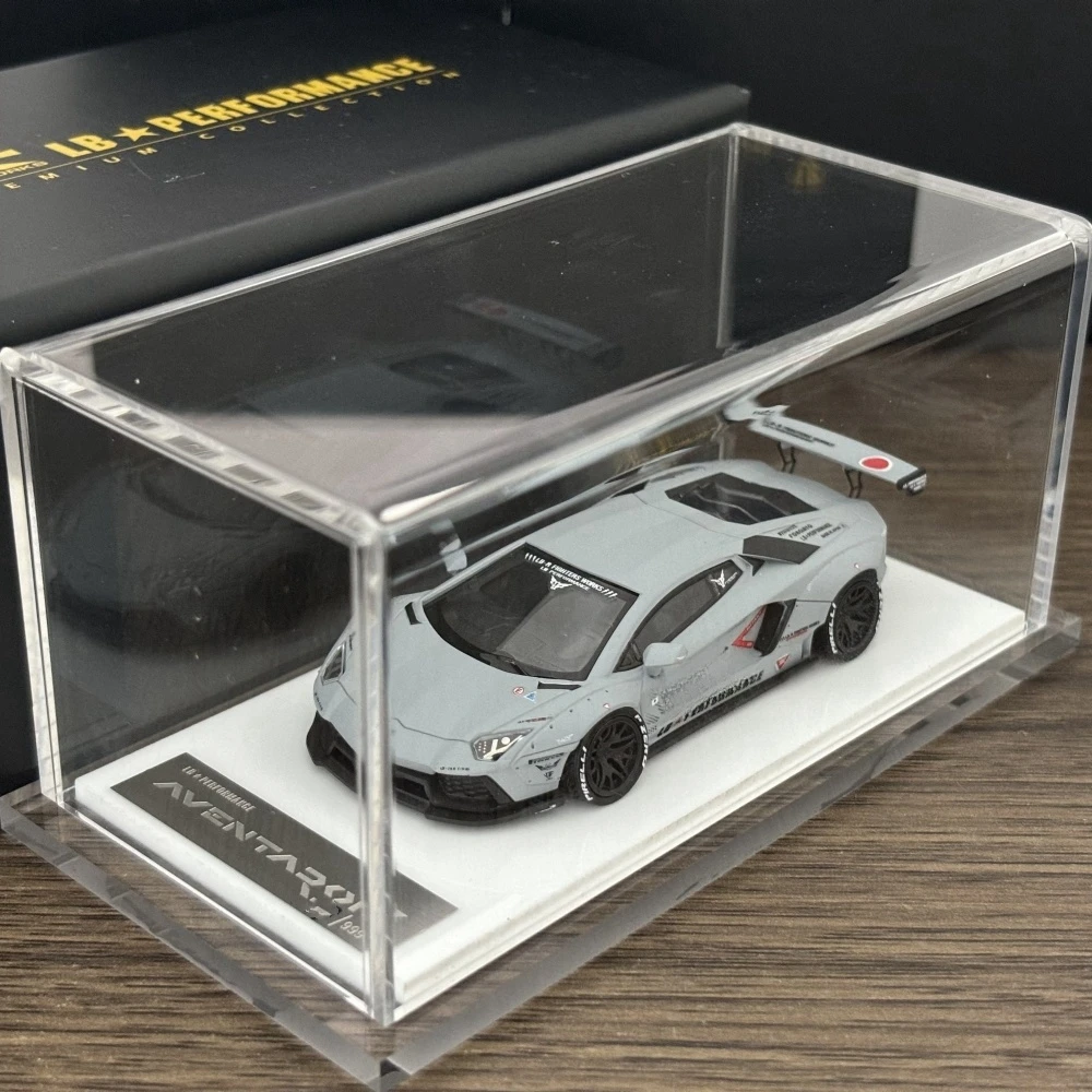 Onemodel 1:64 Light Gray Lamborghini Aventador 8 Onemodel 1:64 Light Gray Lamborghini Aventador - Image 8
