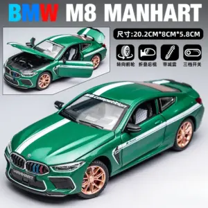 BMW M8 MH8 800 1:24 Diecast Model Car 26 S987785ff5914427c9732a611a5e77be0s