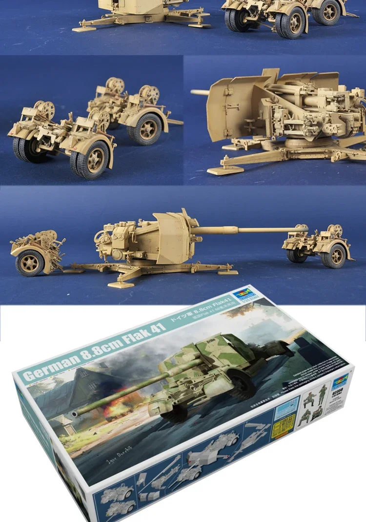 Flak 41 88mm Anti Aircraft Gun Model Kit 7 Flak 41 88mm Anti Aircraft Gun Model Kit - Image 7