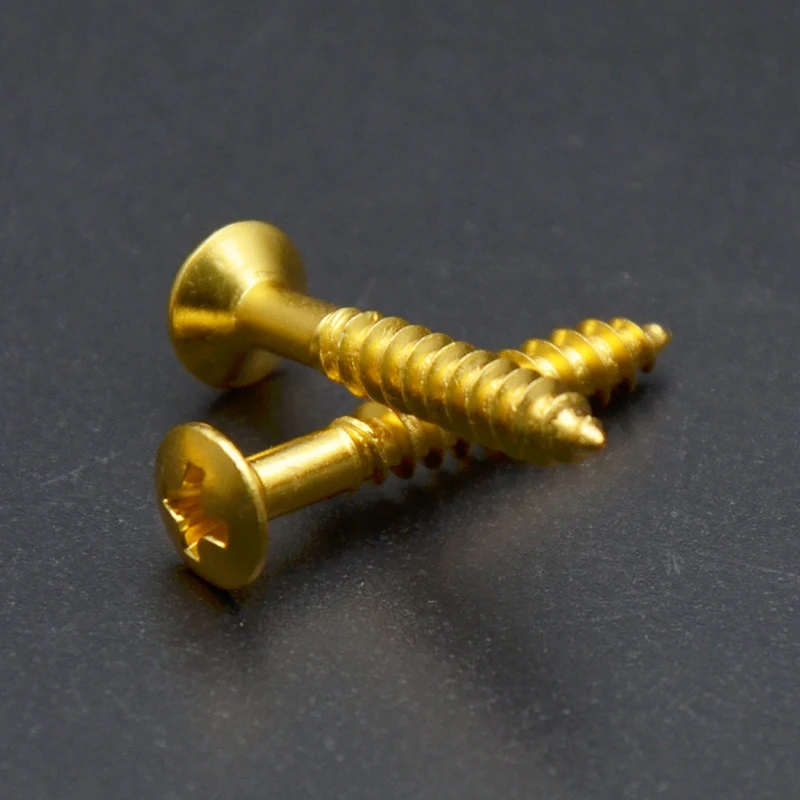 Guitar Bridge and Strap Button Screws Set 3 Guitar Bridge and Strap Button Screws Set - Image 3