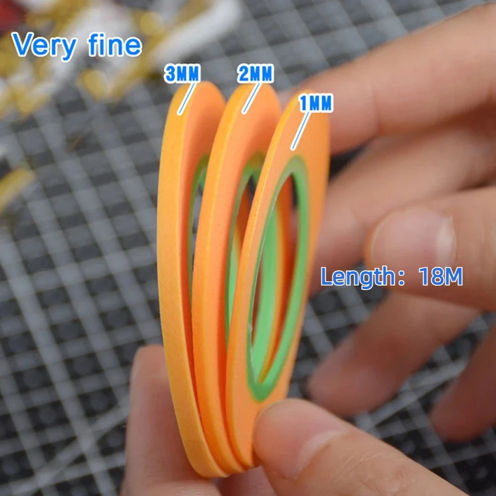 Model Masking Tape Set - Yellow 9 Rolls 7 Model Masking Tape Set - Yellow 9 Rolls - Image 7