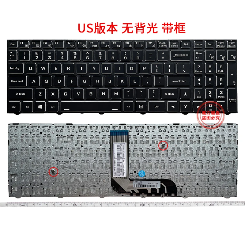 Backlit Keyboard for Clevo Models N250 N650 N850 N950 N750 N957 PA70 P950 N857 N855 N960 7 Backlit Keyboard for Clevo Models N250 N650 N850 N950 N750 N957 PA70 P950 N857 N855 N960 - Image 7