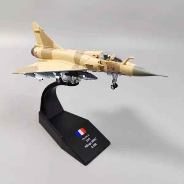 Diecast 1:100 Mirage 2000C Aircraft Model - Image 3