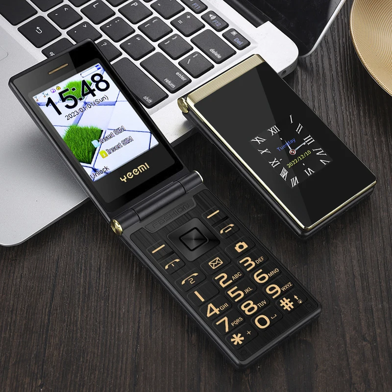 Sleek Clamshell Mobile Phone with Dual SIM 3 Sleek Clamshell Mobile Phone with Dual SIM - Image 3