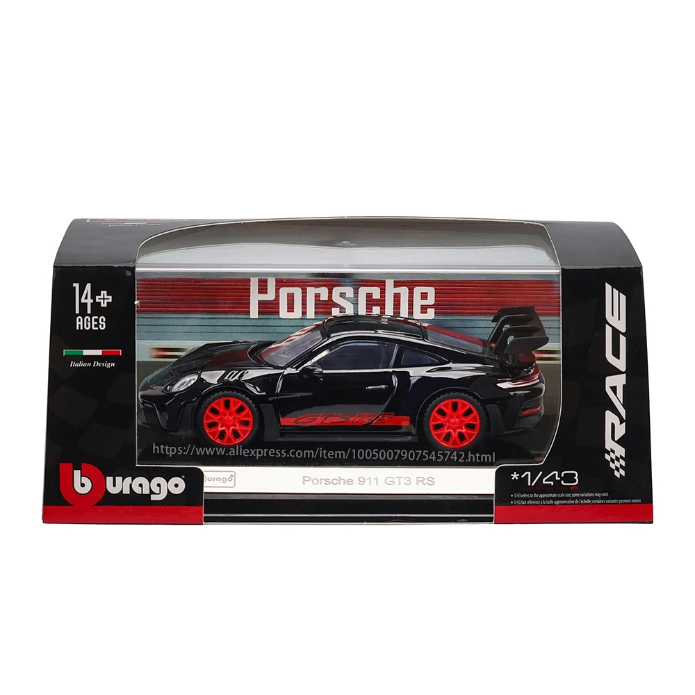 Bburago 1:43 Porsche 911 GT3 RS Model Car 6 Bburago 1:43 Porsche 911 GT3 RS Model Car - Image 6