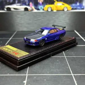 Skyline GT-R R32 1:64 Scale Model Car 12 S9a641e1e597341038223ccd8fe9241a3U