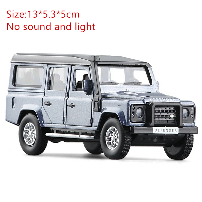 1:32 Orange Land Rover Defender Diecast Model 9 1:32 Orange Land Rover Defender Diecast Model - Image 9