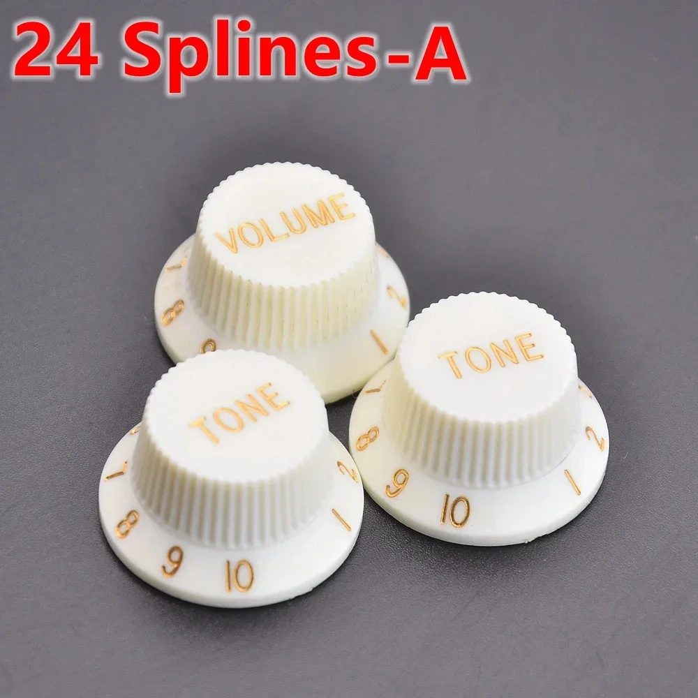 Stratocaster Control Knob Set - 18/24 Spline 17 Stratocaster Control Knob Set - 18/24 Spline - Image 17