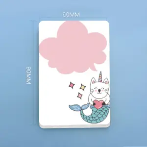 Rainbow Unicorn Memo Pad with 50 Sheets 40 S9b3e08cfa64b4ba0b9967779b506f46an