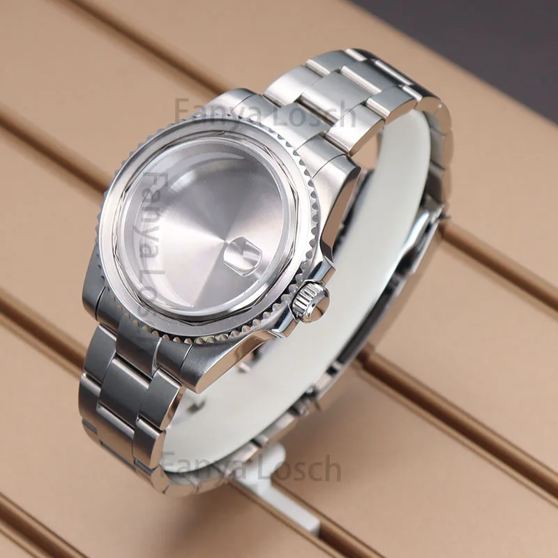 40mm Silvery Watch Case for NH35 Movement 3 40mm Silvery Watch Case for NH35 Movement - Image 3