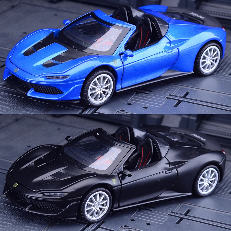 1:32 Red Alloy Sports Car Model Diecast 6 1:32 Red Alloy Sports Car Model Diecast - Image 6