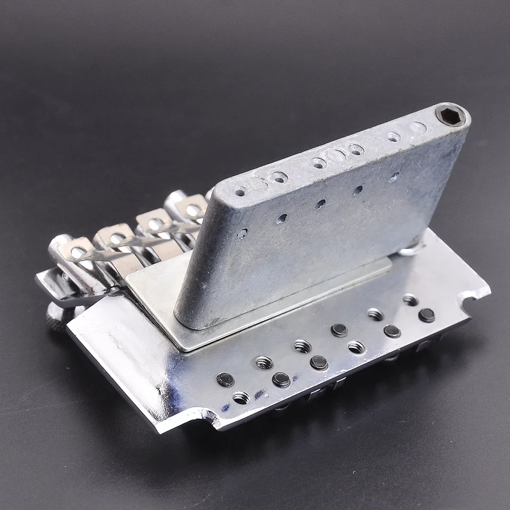 6-String Tremolo System Bridge Chrome Finish 3 6-String Tremolo System Bridge Chrome Finish - Image 3
