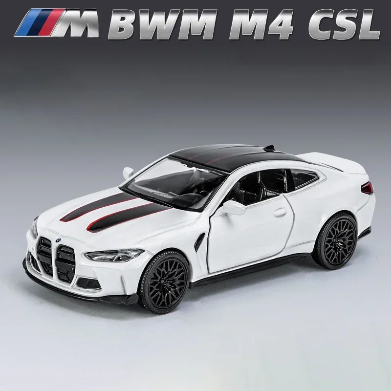 1:36 Scale BMW M4 CSL Alloy Model Car 3 1:36 Scale BMW M4 CSL Alloy Model Car - Image 3